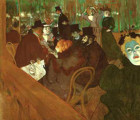 Henri de Toulouse Lautrec
"At the Moulin Rouge"
© 1999 The Art Institute of Chicago